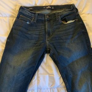 Hollister blue jeans size Mens 31x30